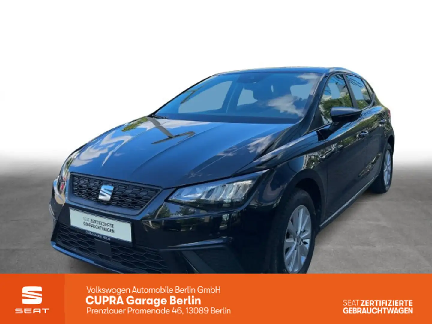 SEAT Ibiza 1.0 TSI Style Climatronic LED PDC GRA Nero - 1