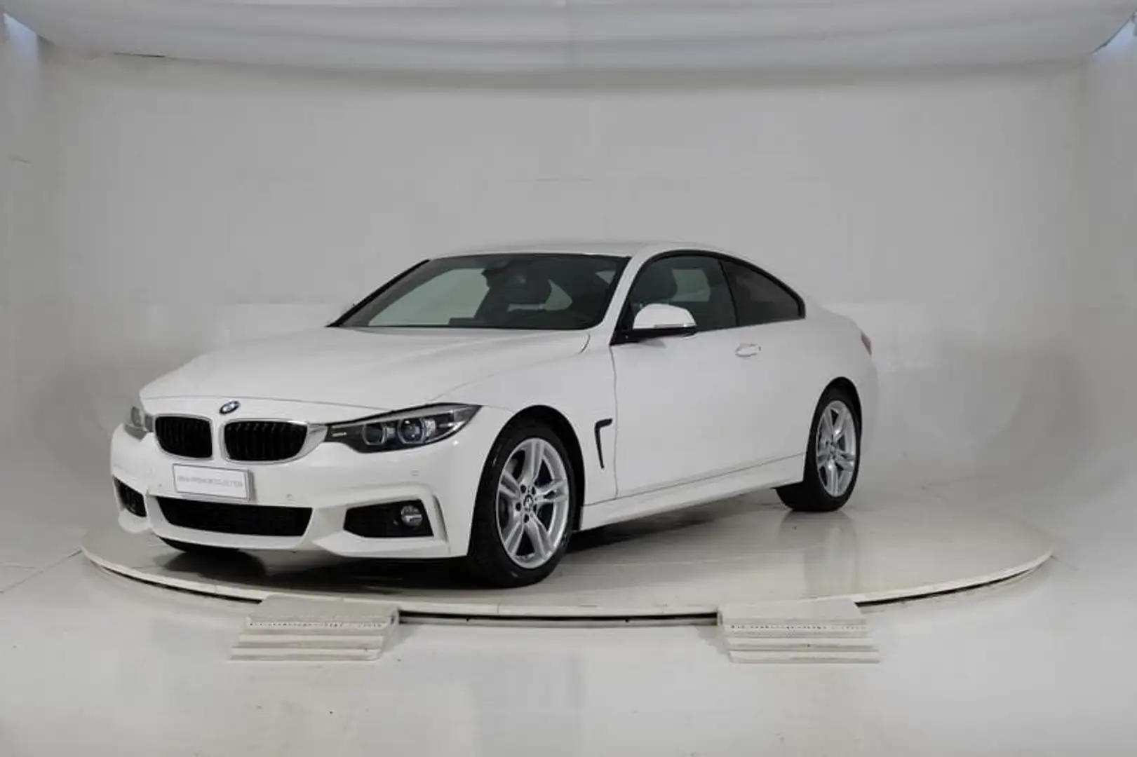 BMW 420 Serie 4 F32 2017 Coupe Diesel 420d Coupe Msport a Blanc - 1