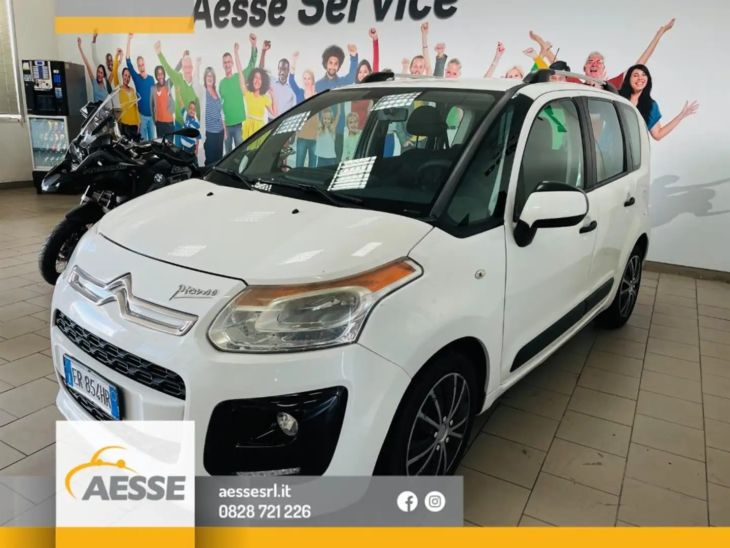 Citroen C3 Picasso 1.4 VTi 95 Exclusive Wit - 1