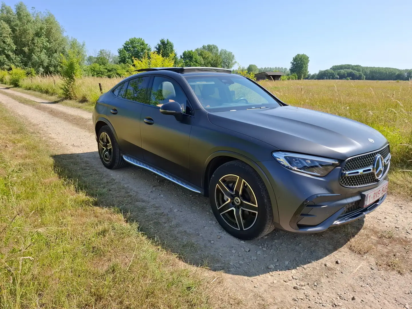 Mercedes-Benz GLC 200 GLC-Coupe 200 4Matic 9G-TRONIC AMG Line Advanced Noir - 1