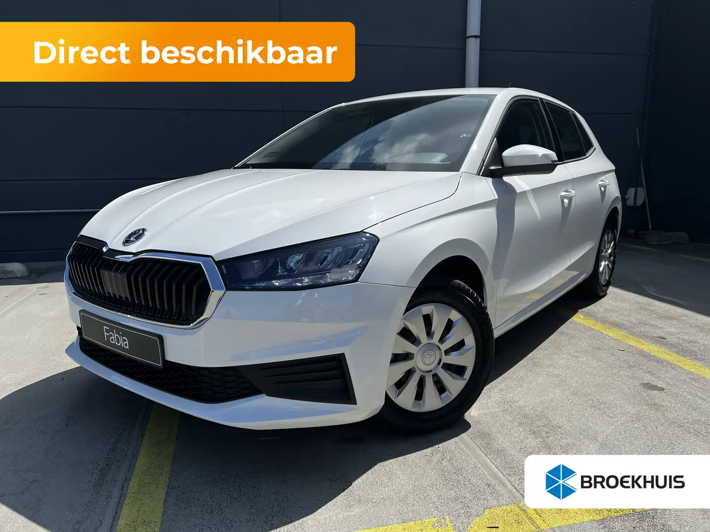Skoda Fabia Ambition | Airconditioning | Chromen grille | Crui Wit - 1