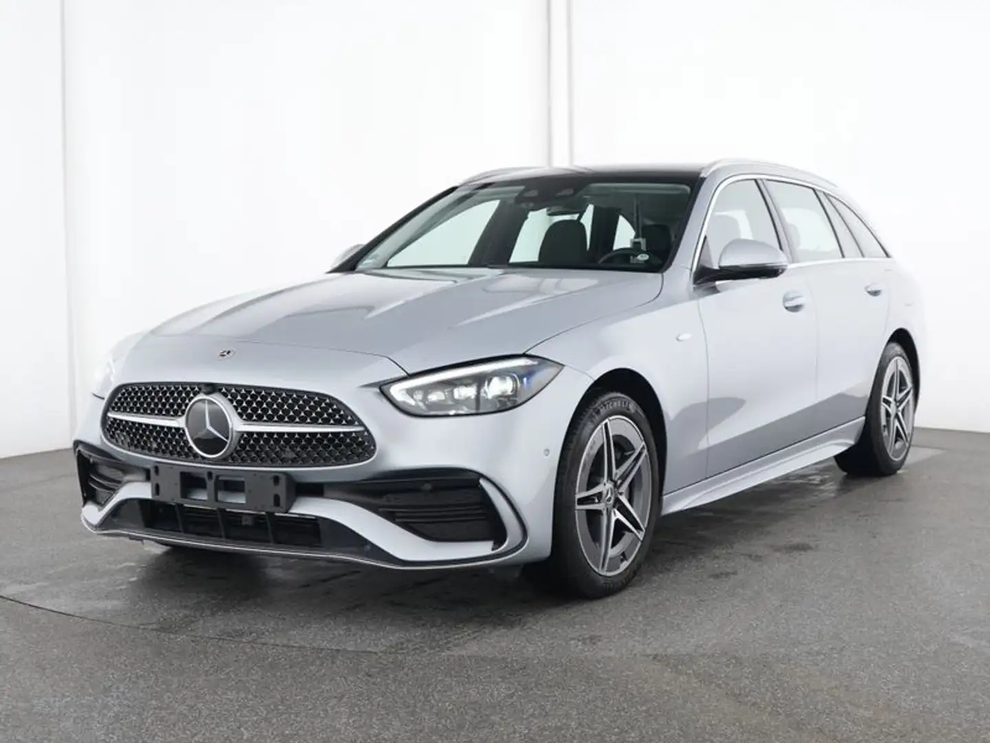 Mercedes-Benz C 300 de AMG-Line Premium+Pano+DISTRONIC+KEYLESS Silber - 2