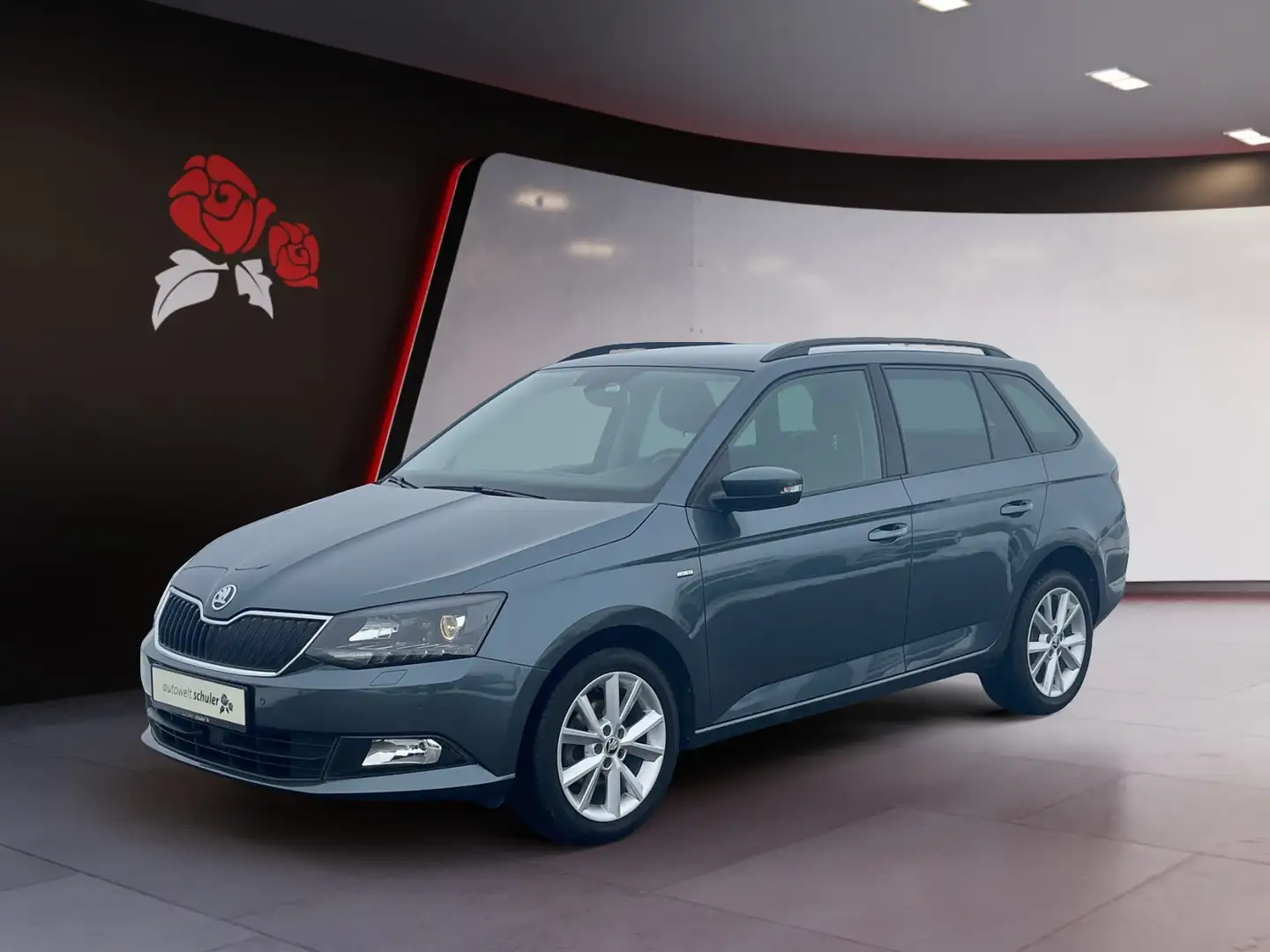 Skoda Fabia Combi 1,0 MPI  Clever Grau - 2