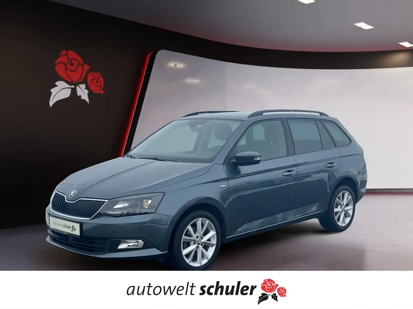 Skoda Fabia Combi 1,0 MPI  Clever Grau - 1