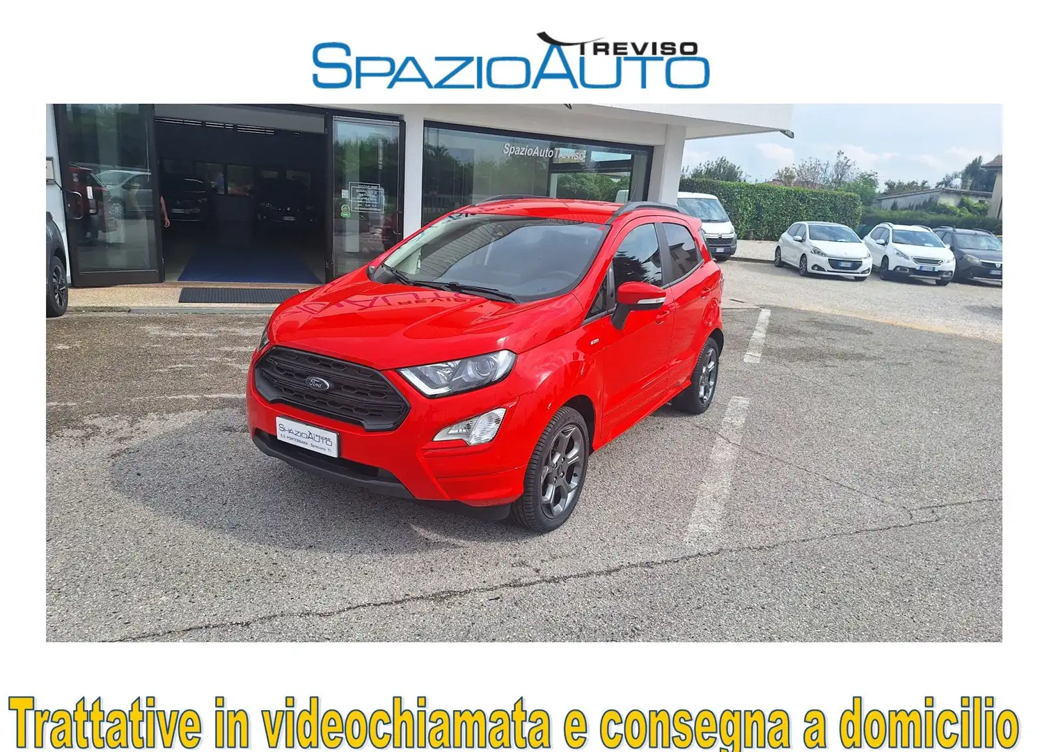 Ford EcoSport EcoSport 2018 1.0 ecoboost ST-Line s Rosso - 1