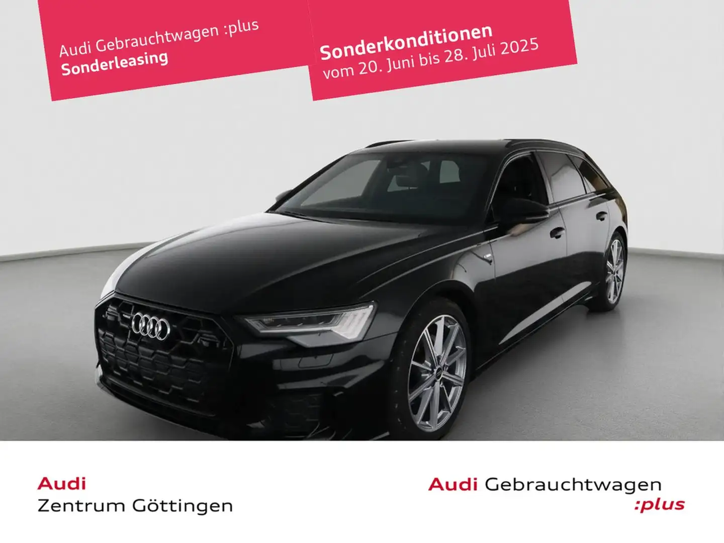 Audi A6 Avant 40TDI Sline qu. Str. MATRIX+HEAD UP+AHK Schwarz - 1