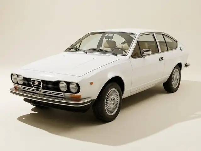 Alfa Romeo Alfetta GTV 2000 Lusso Chrommodell