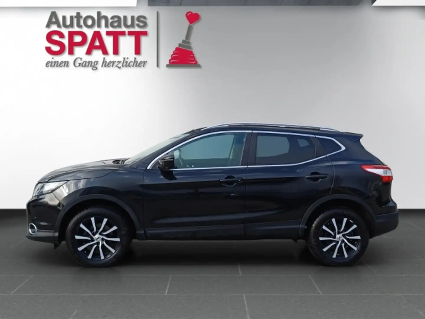 Nissan Qashqai 1,2 DIG-T 360 ° !! Neuzugang !! Schwarz - 2