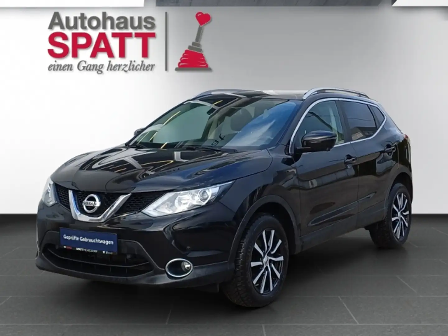 Nissan Qashqai 1,2 DIG-T 360 ° !! Neuzugang !! Schwarz - 1