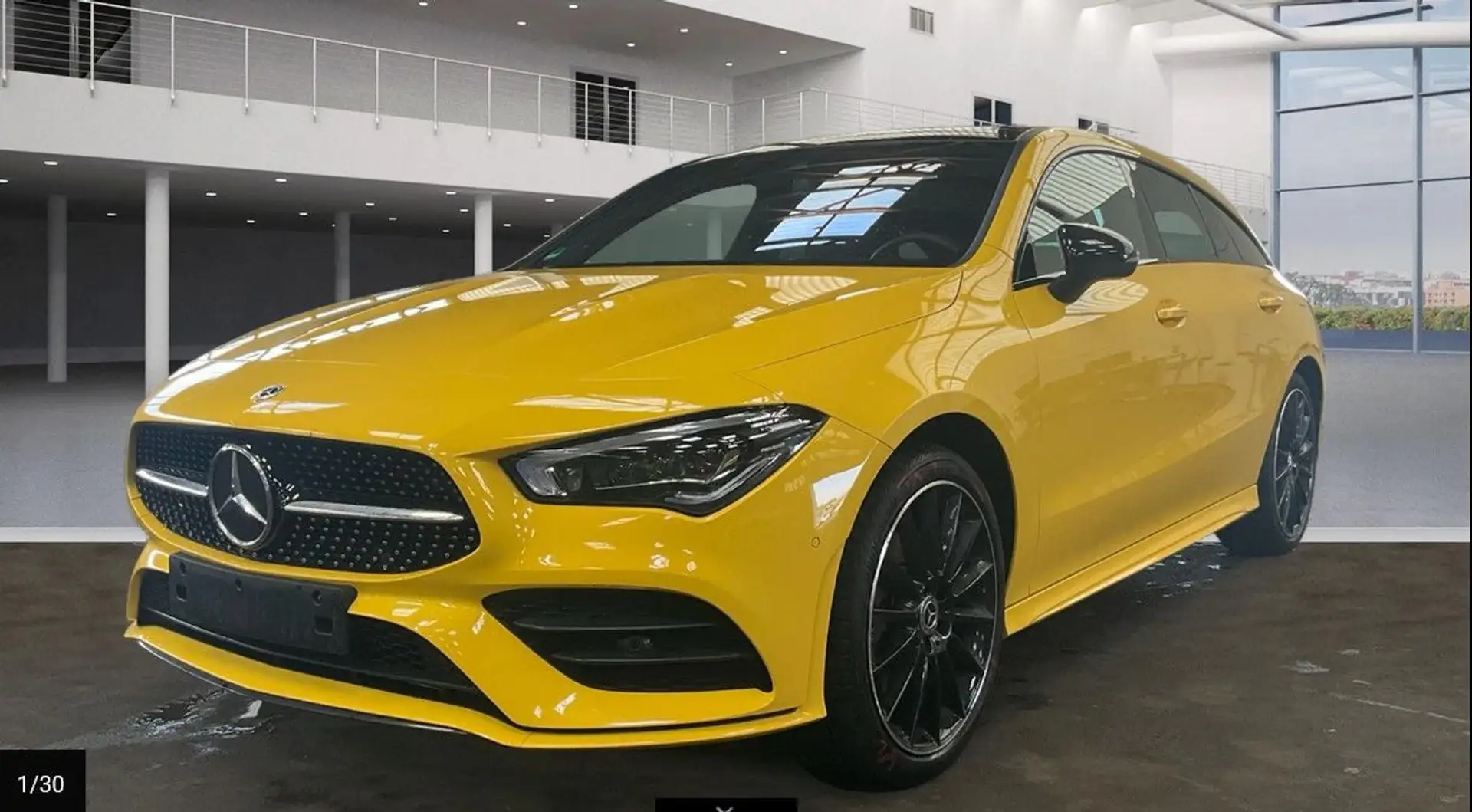 Mercedes-Benz CLA 250 CLA 250 AMG Night*Mbeam*Pano*AHK*Kamera*Sound*19 Gelb - 2