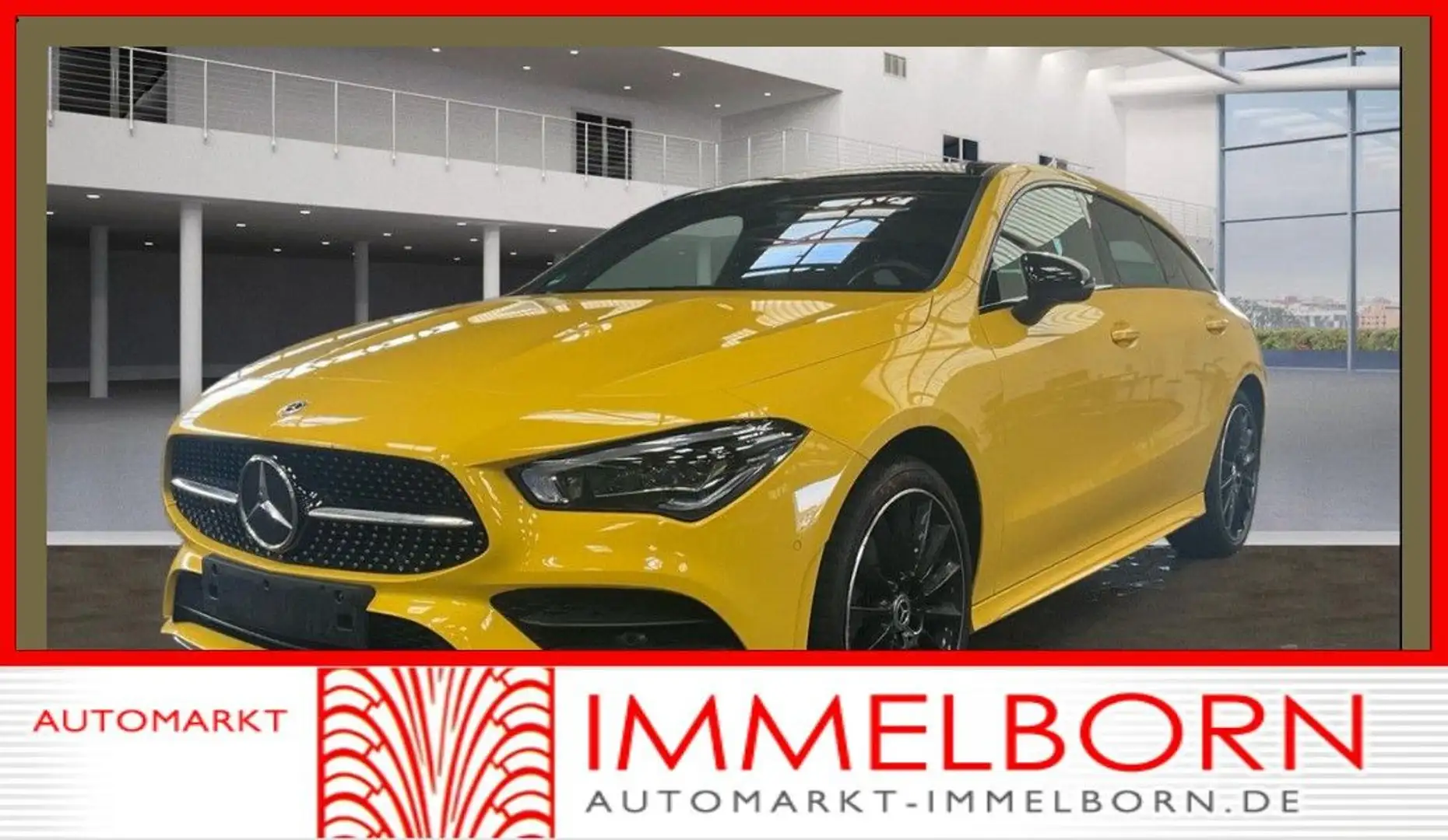 Mercedes-Benz CLA 250 CLA 250 AMG Night*Mbeam*Pano*AHK*Kamera*Sound*19 Gelb - 1
