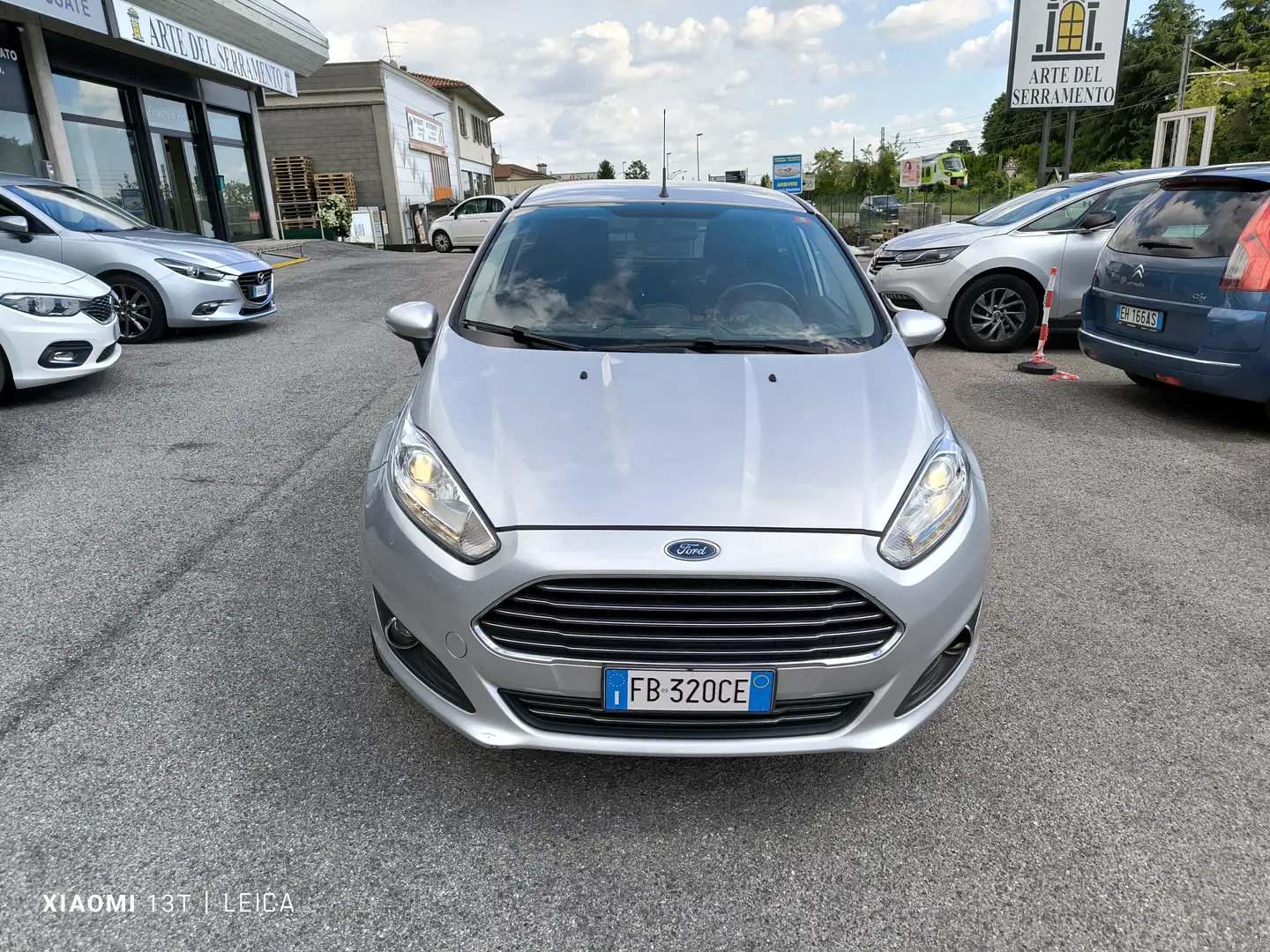 Ford Fiesta 1.0 Titanium 80cv *EURO6*BENZINA* Argento - 2