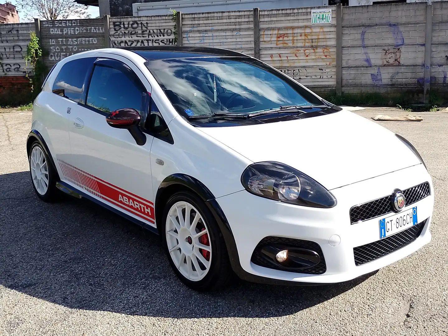 Abarth Grande Punto Grande Punto 1.4 t. t-jet 155cv 3p Bianco - 1