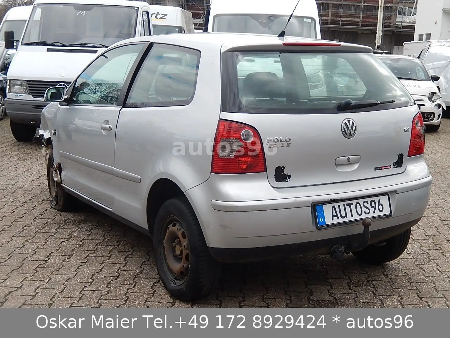 Volkswagen Polo 1.4 Cricket Klima Tempomat AHK el Fenster Silber - 2
