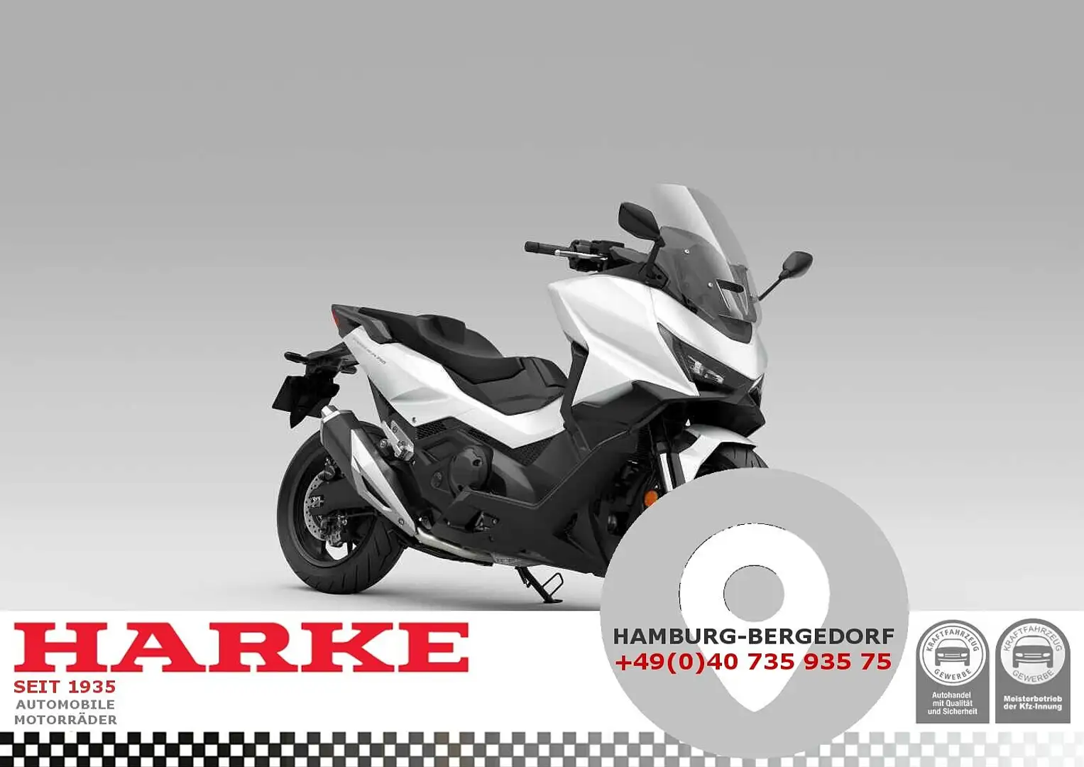Honda Forza 750 2026 Blanc - 1