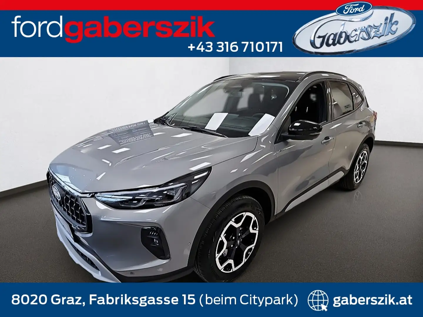 Ford Kuga 2024 2,5 Duratec FHEV AWD Active - X Aut. Gris - 1