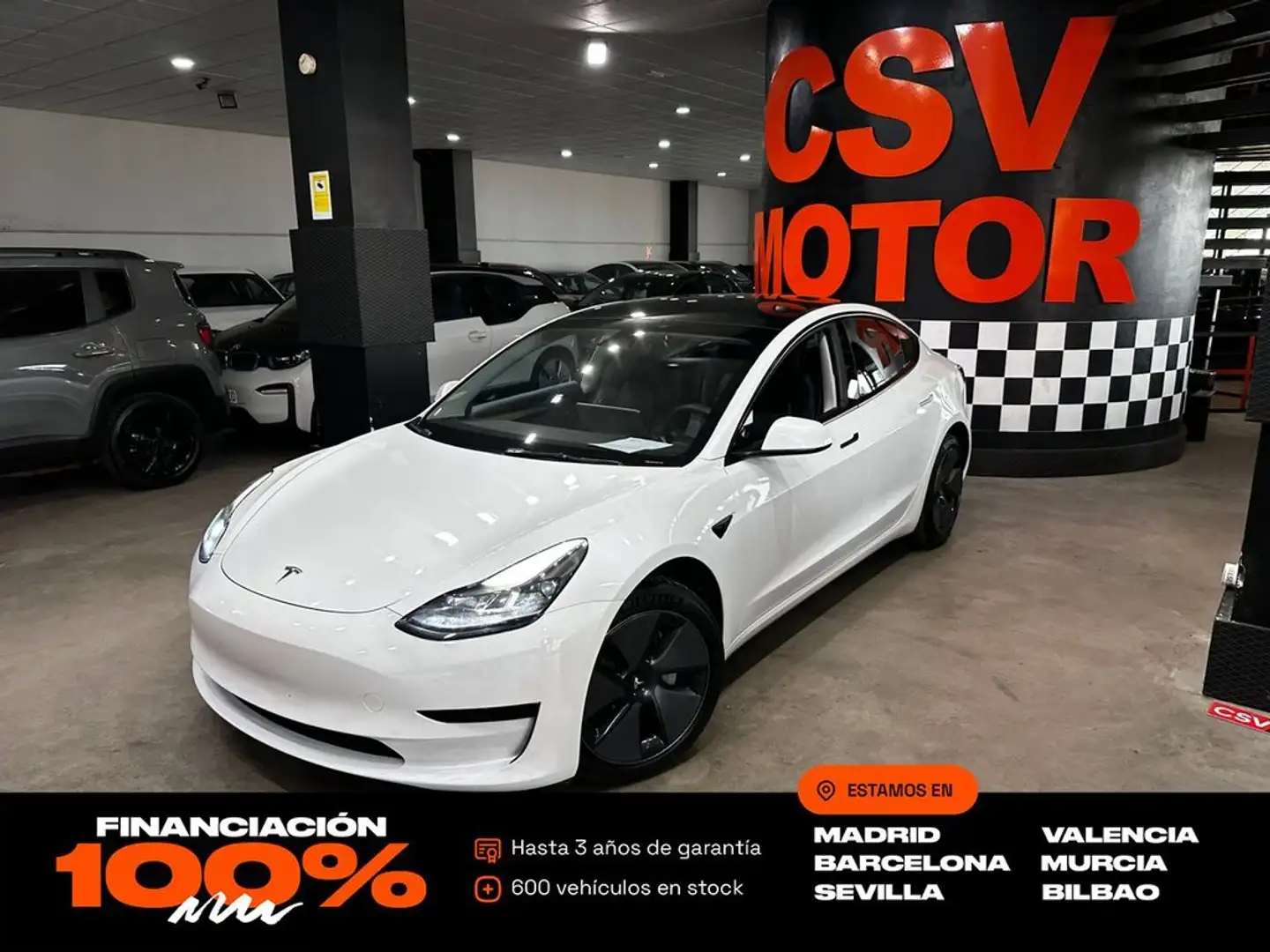 Tesla Model 3 RWD Blanco - 1