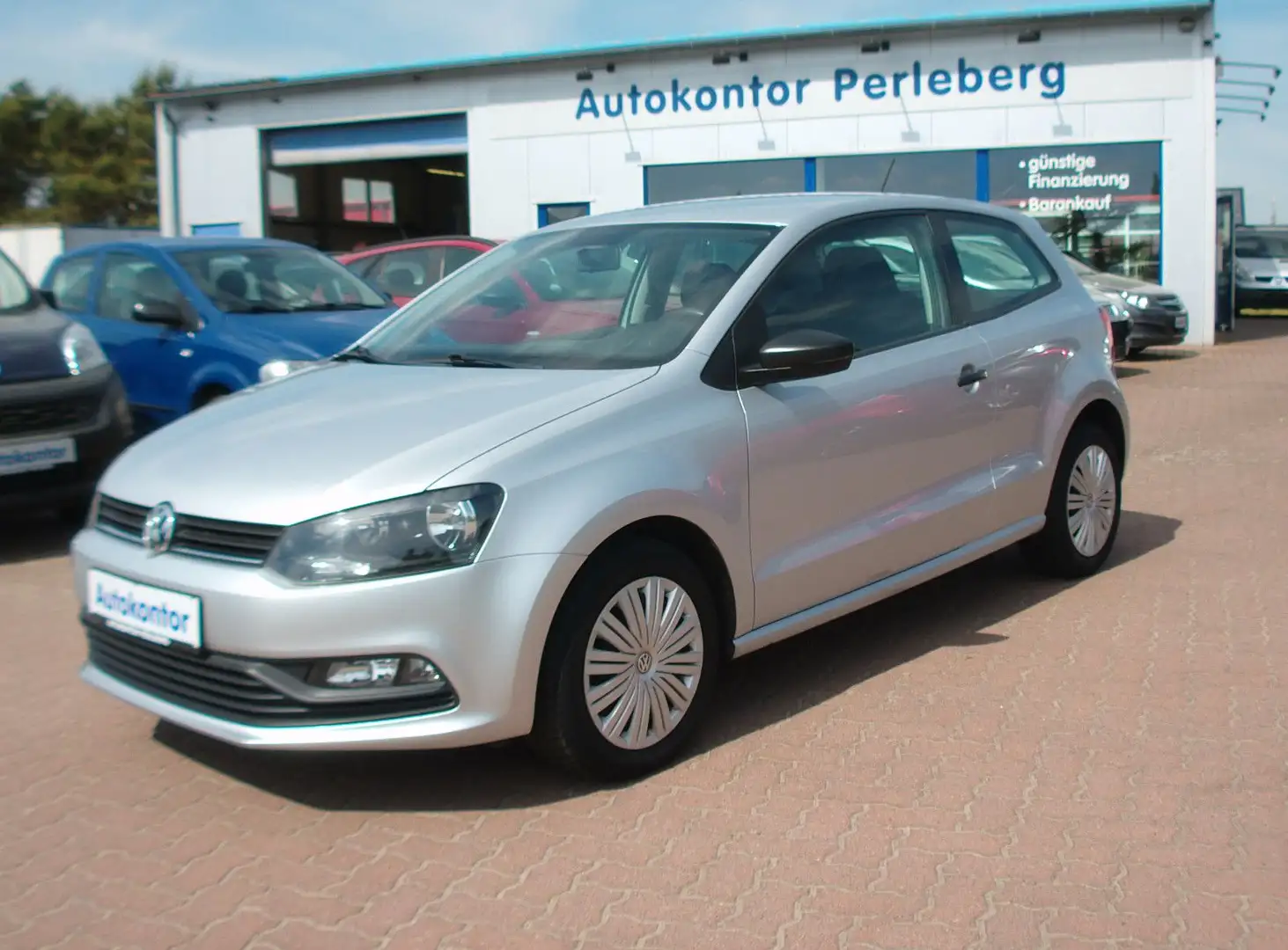 Volkswagen Polo V Trendline.Klima.2 Hand Zilver - 1