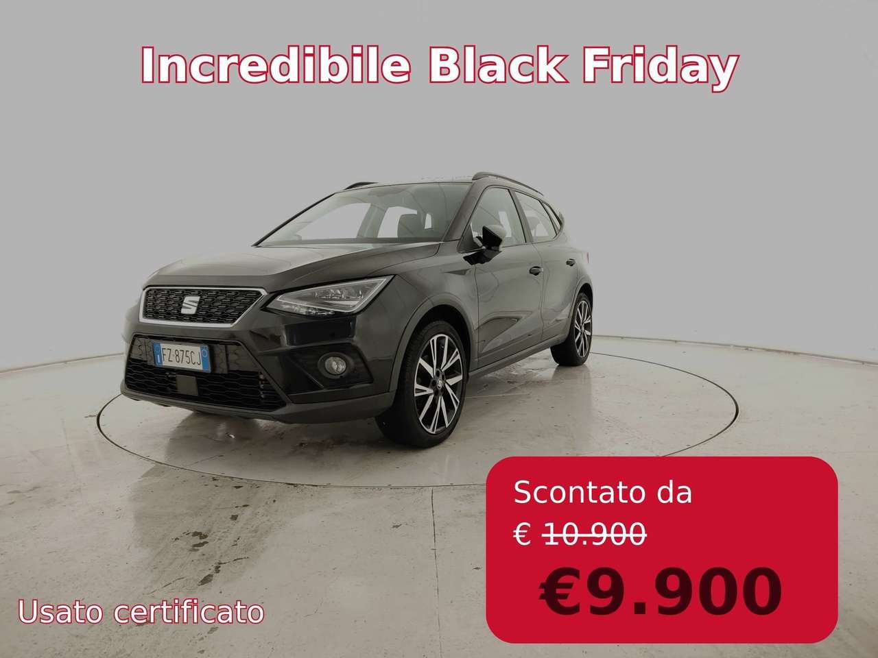 SEAT Arona Arona 1.0 TGI Black Edition
