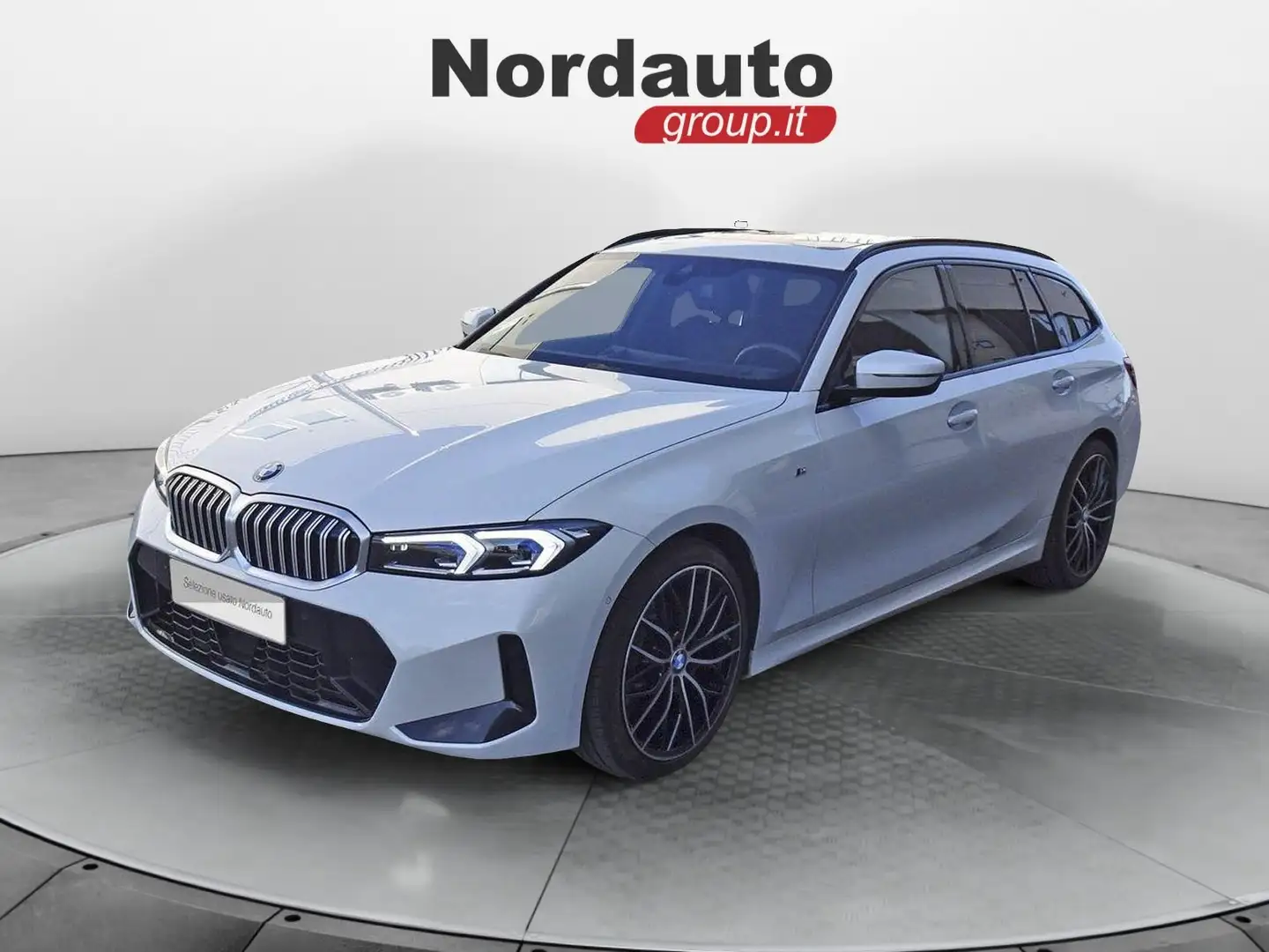 BMW 320 320d 48V xDrive Touring Msport Bianco - 1