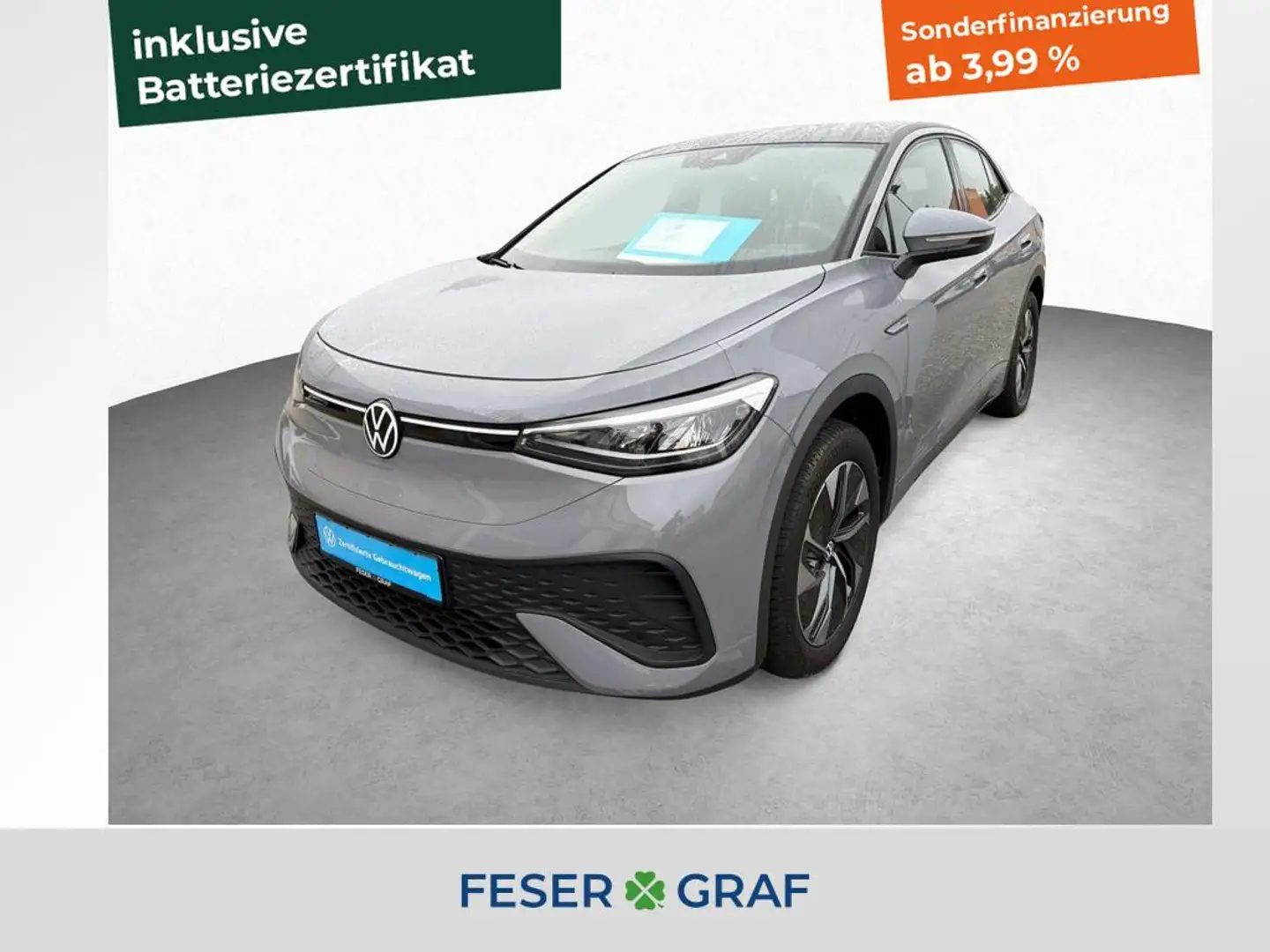 Volkswagen ID.5 Pro 128kW Standheizung 19"LM Navi Grau - 1