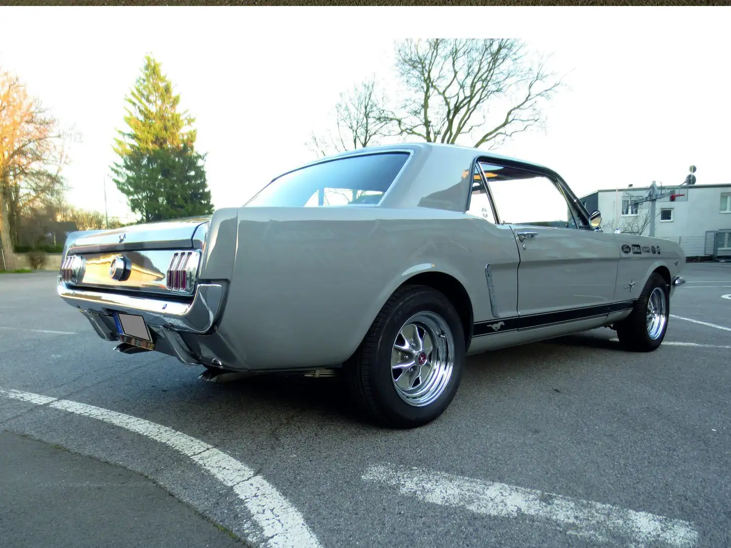 Ford Mustang Coupe Grau - 2