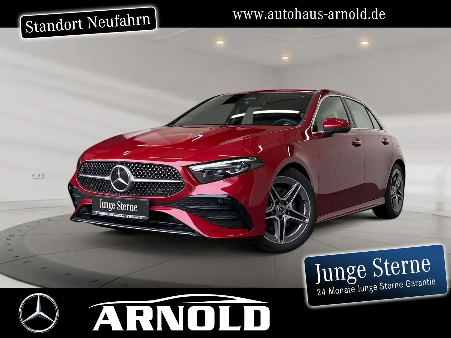 Mercedes-Benz A 220 A 220 d AMG-Line DISTRONIC MULTIBEAM Navi Kamera Rosso - 1