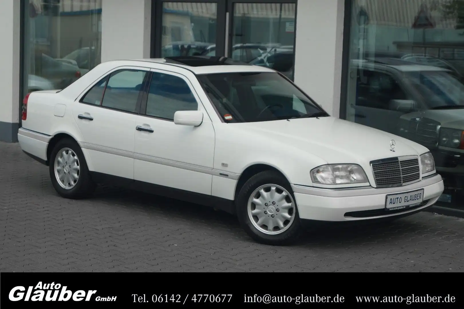 Mercedes-Benz C 180 Elegance/Limousine/Originalzustand/2.Hand Alb - 1