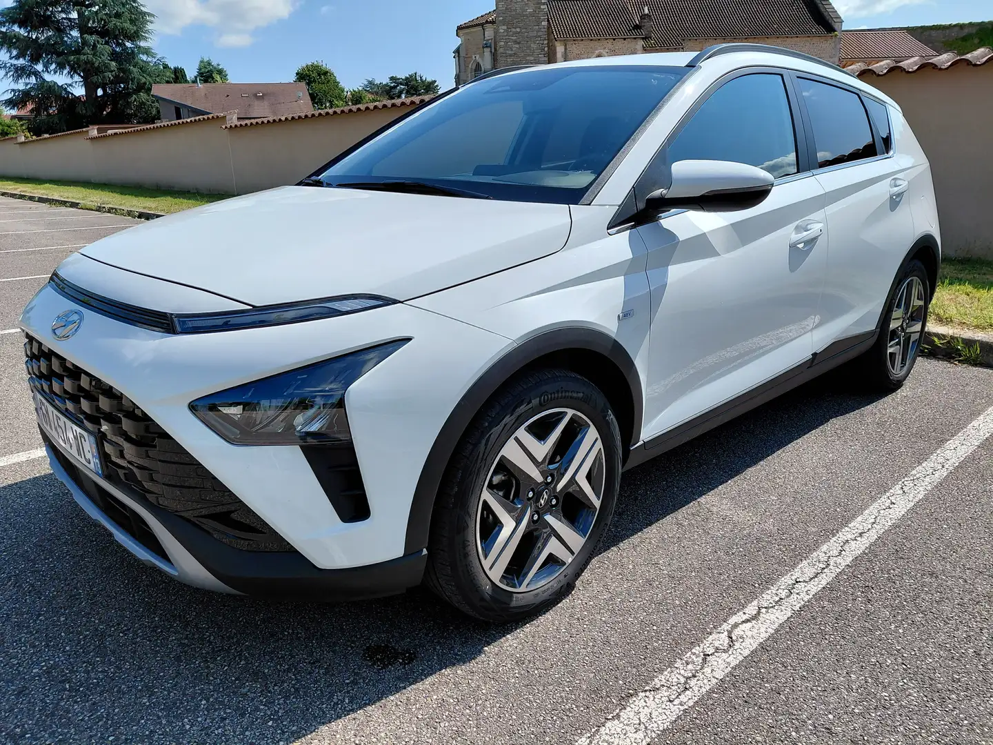 Hyundai BAYON 1.0 bva Blanc - 1