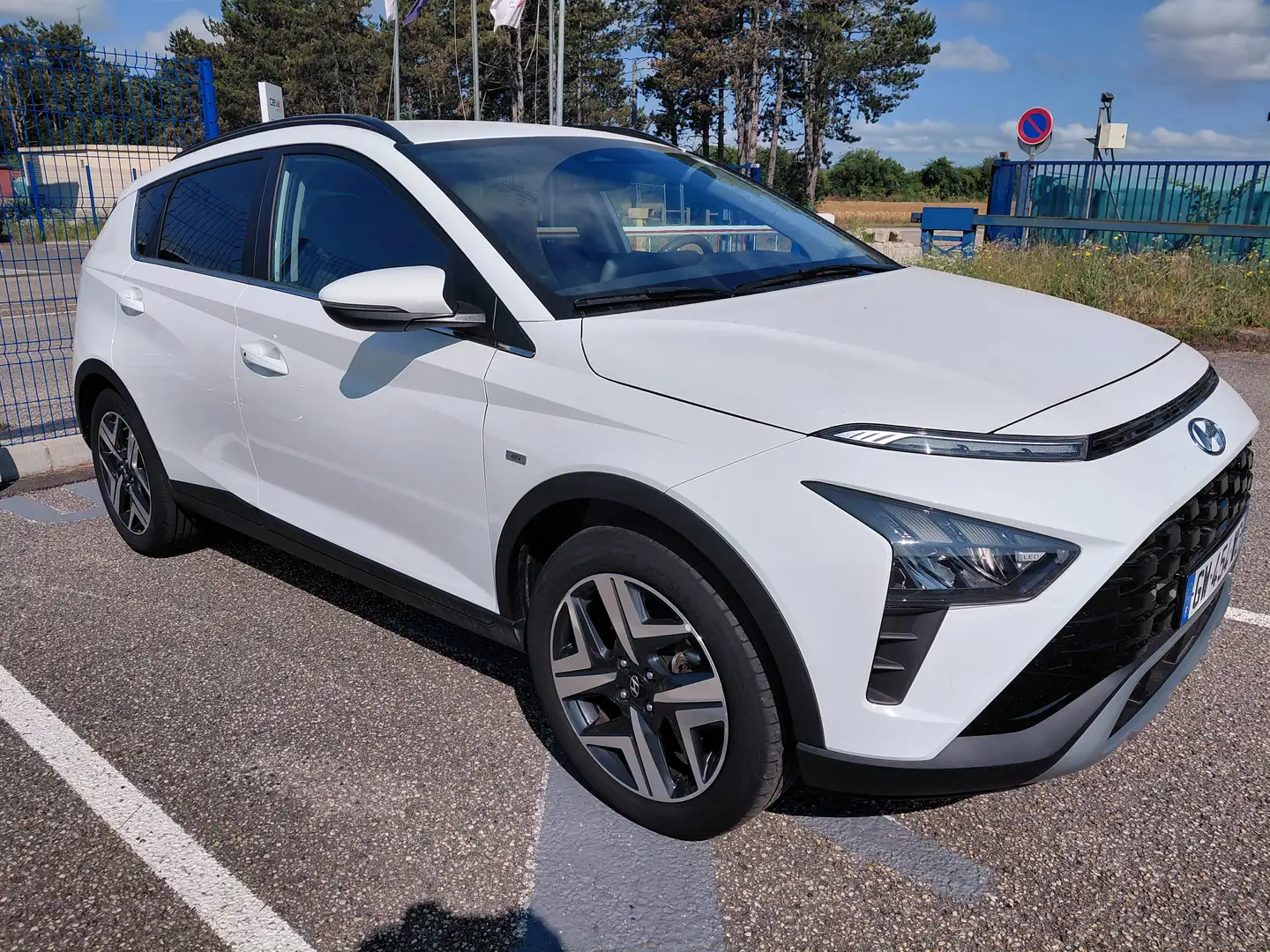 Hyundai BAYON 1.0 bva Blanc - 2