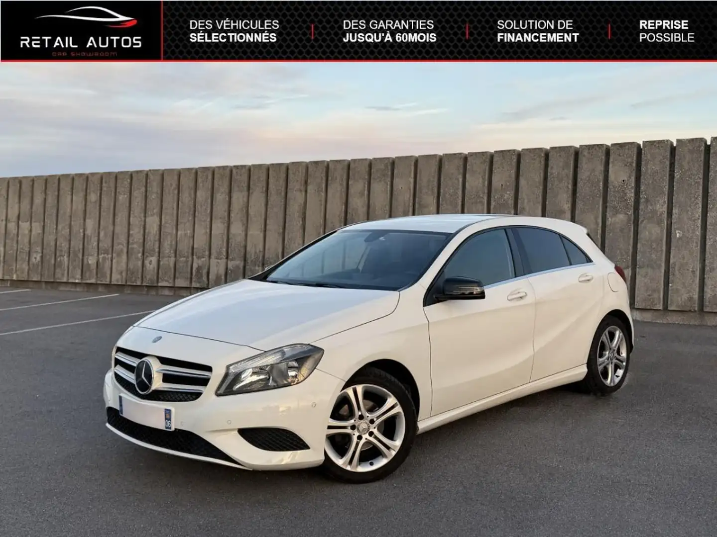 Mercedes-Benz A 160 160 CDI FAP Inspiration Blanc - 1