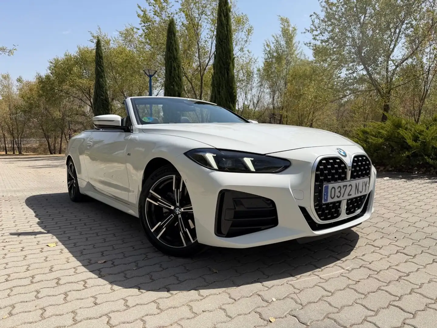 BMW 420 420d Cabrio Blanco - 2