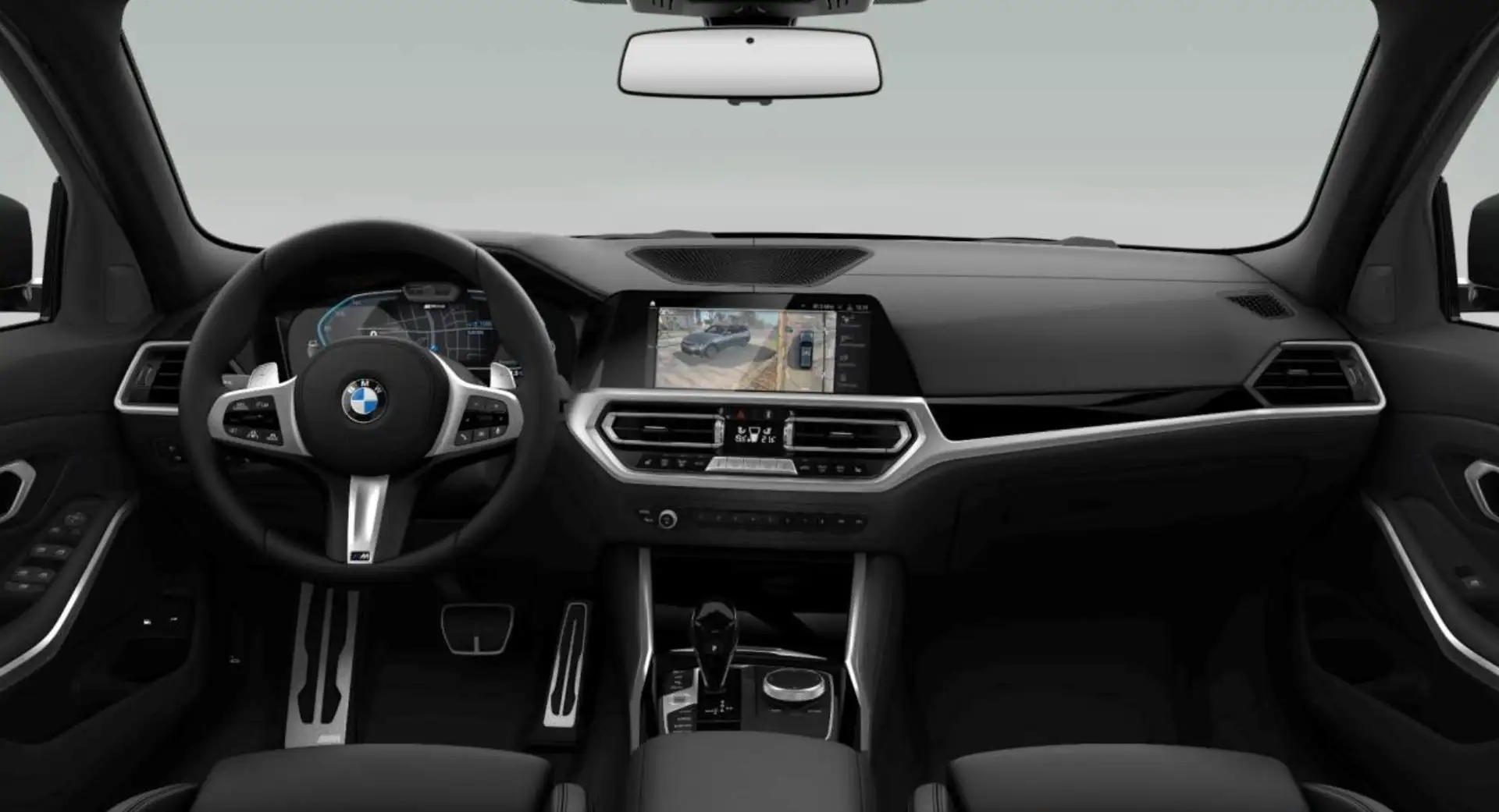 BMW 330 e xDrive Touring M Sport - LASER - PANO - AHK - 3 Schwarz - 2
