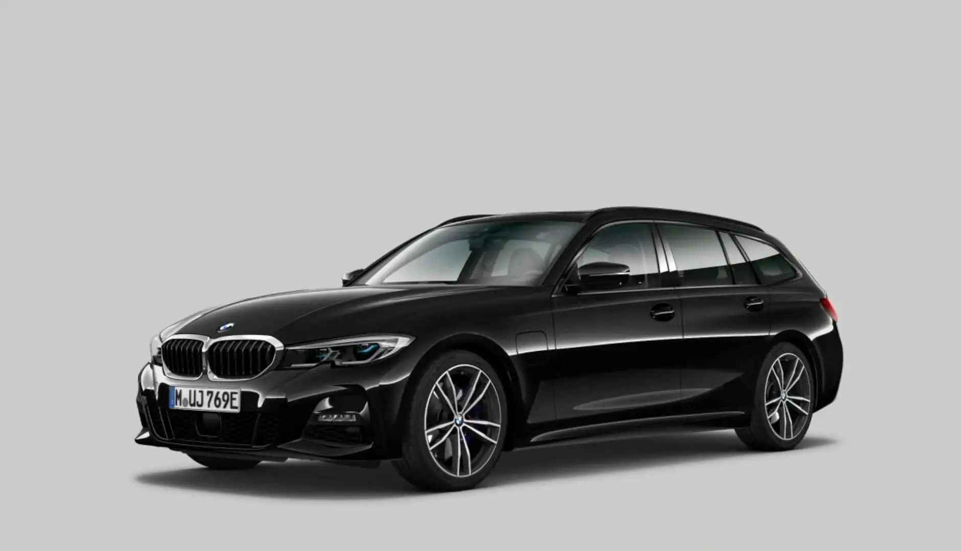 BMW 330 e xDrive Touring M Sport - LASER - PANO - AHK - 3 Schwarz - 1