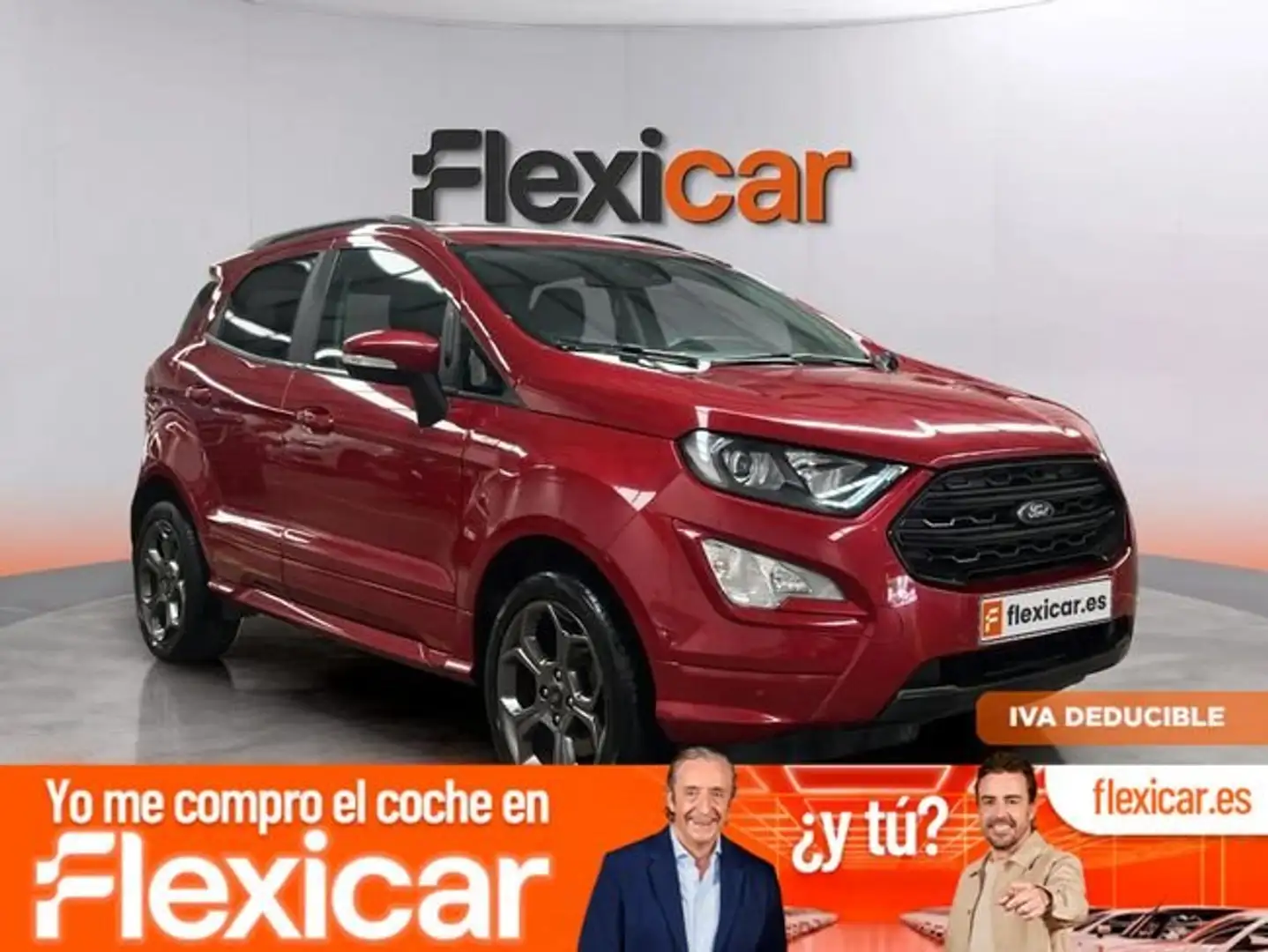 Ford EcoSport 1.0 EcoBoost ST Line 125 Rojo - 1