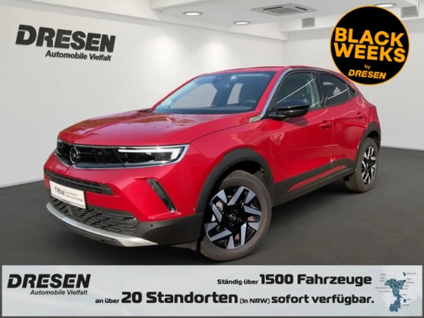 Opel Mokka B Elegance 1.2 Turbo 6Gang ,MULTIMEDIANAVI,SITZHEI Rood - 1