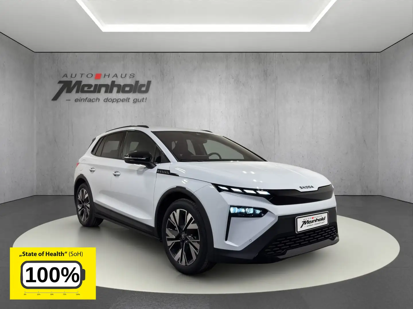 Skoda Elroq 60 Sportline, 20", Kamera, Navi, ACC Weiß - 2