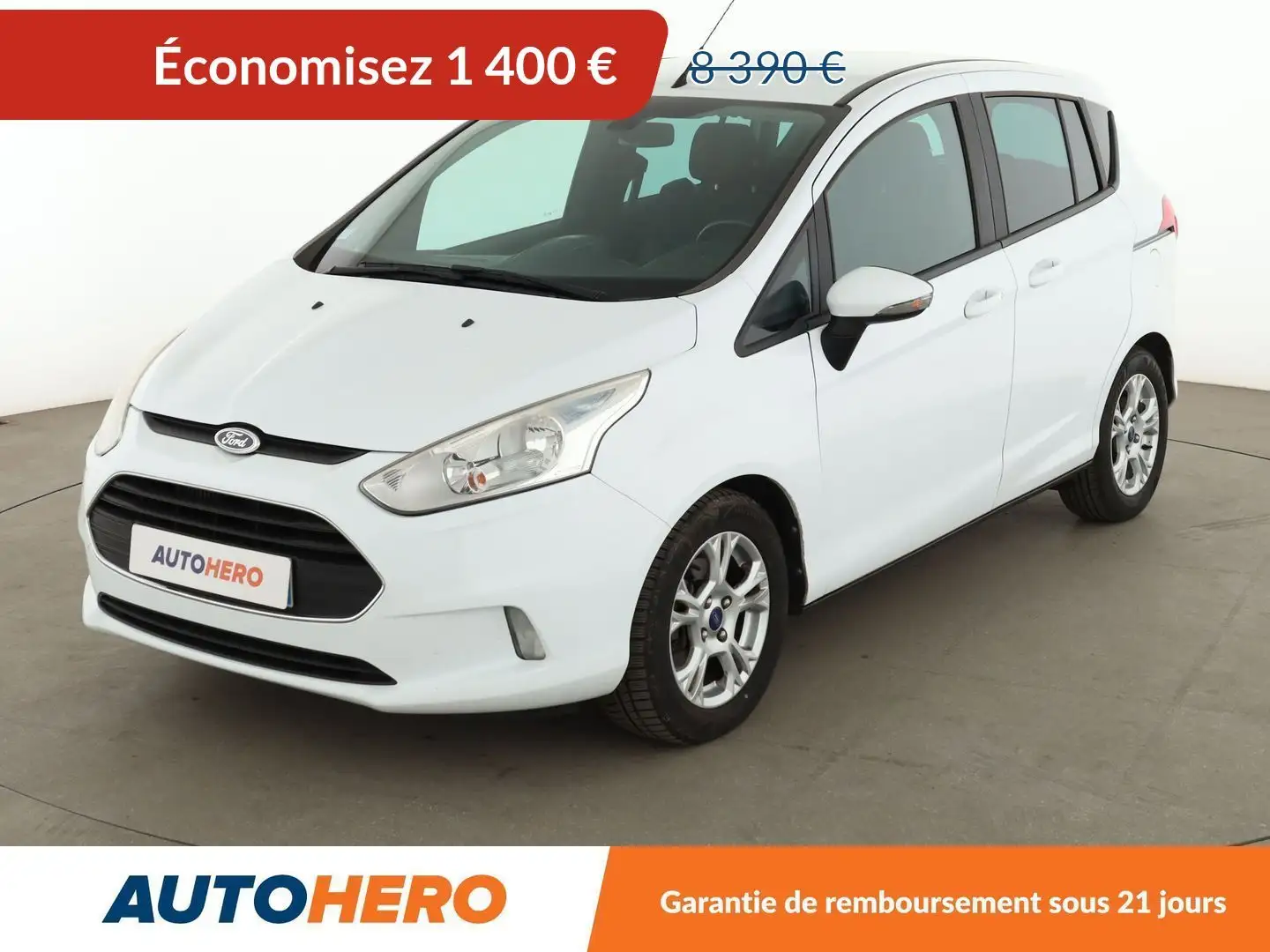 Ford B-Max 1.0 EcoBoost Edition Blanc - 1