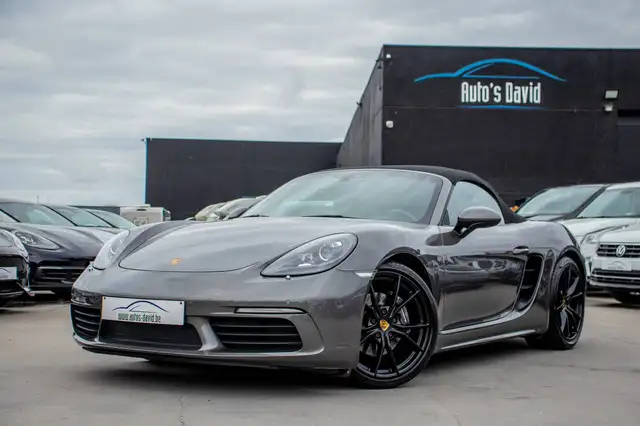 Porsche 718 Boxster 2.0 Turbo PDK Cabrio 982 / HISTORIEK / GARANTIE / APPLE CARPLAY / STUURWIELVERWARMING / SPORTUITLAAT / LED