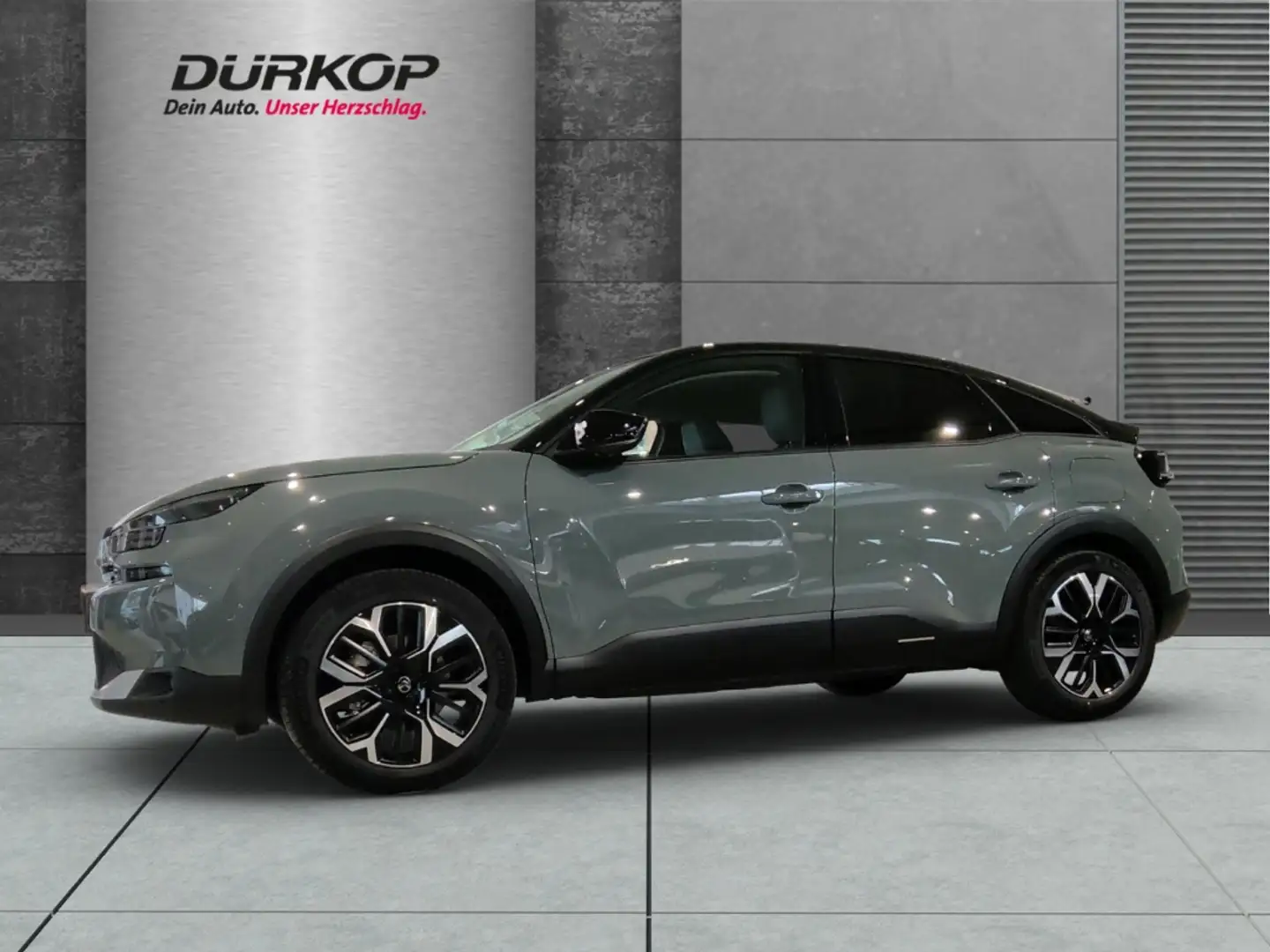 Citroen E-C4 Electric MAX Techno-Paket Dach in Schwarz 11kw-Lader HUD 36 Grün - 2