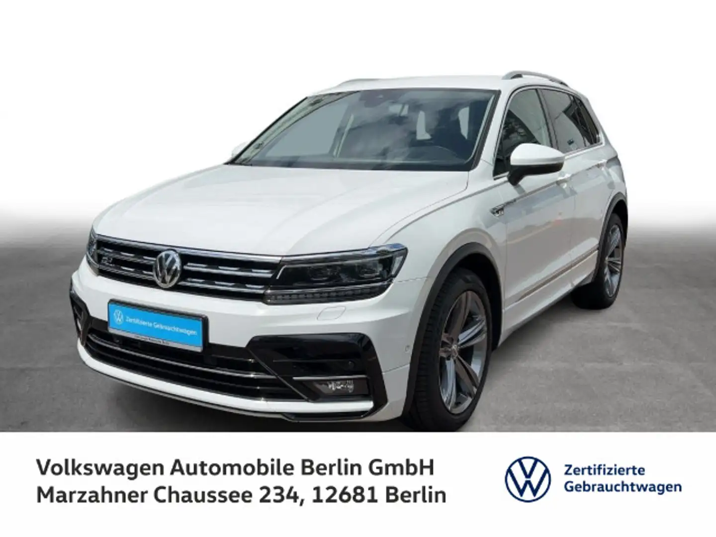 Volkswagen Tiguan 2.0 TDI DSG Highline R-Line  Navi LED Blanc - 1