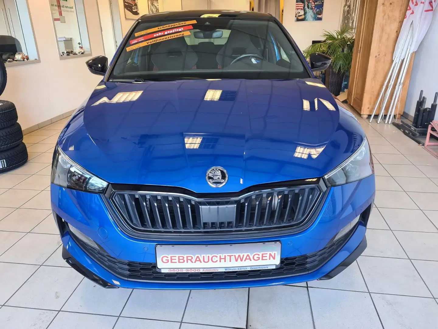 Skoda Scala Monte Carlo / NAVI / KAMERA Blau - 2
