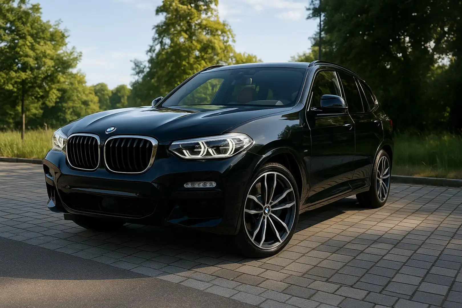 BMW X3 M BMW X3 M40dx Drive /M Sportpaket/HUD/Panorama ACC Negro - 2