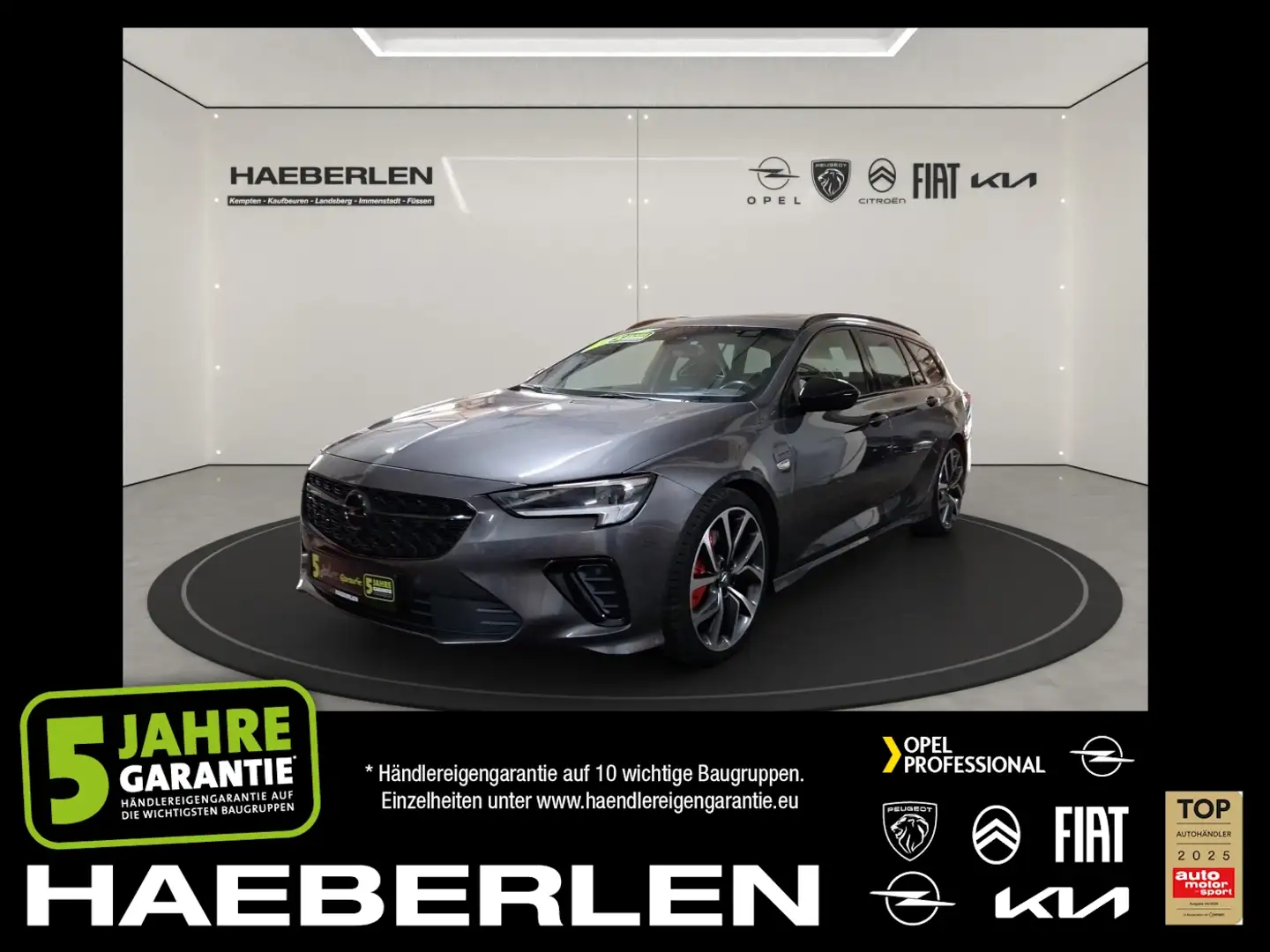 Opel Insignia ST GSi 2.0 ACC+AHK+LED+Luft+Navi+Pano Grau - 1