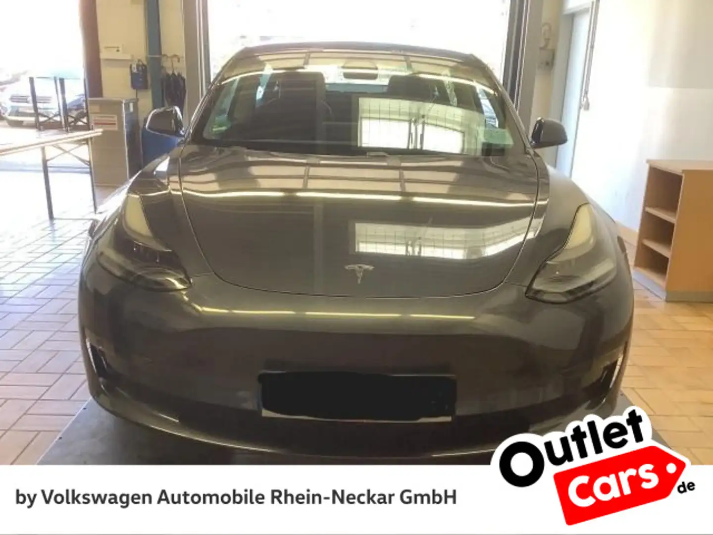 Tesla Model 3 Model  3 ACC LED Sitzheizung Kamera Keyless-Entr Grau - 1