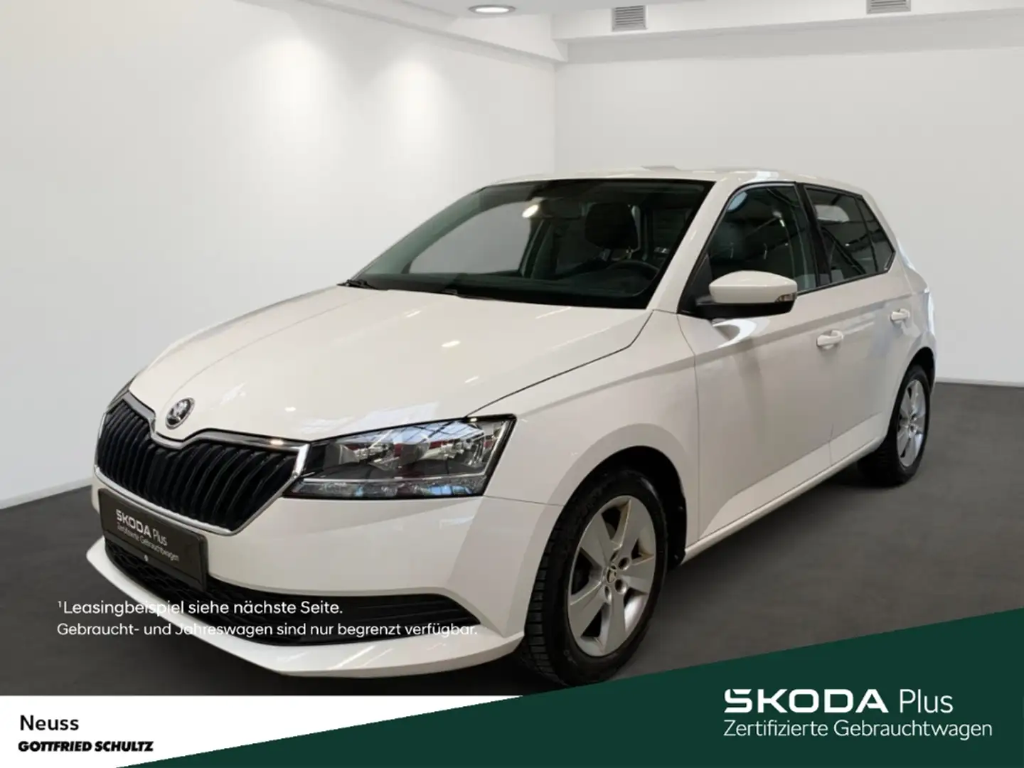 Skoda Fabia COOL PLUS AHK SITZHEIZUNG RADIO BLUETOOTH Weiß - 1