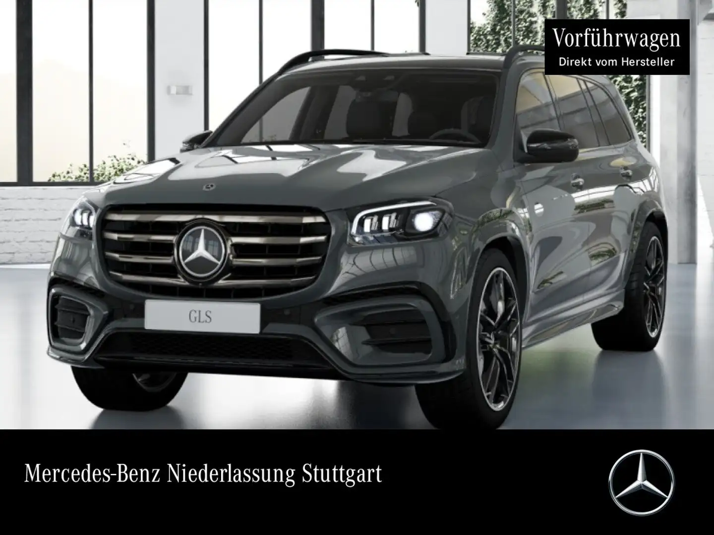 Mercedes-Benz GLS 450 d 4M AMG+NIGHT+PANO+360+AHK+MULTIBEAM+SPUR Grau - 1