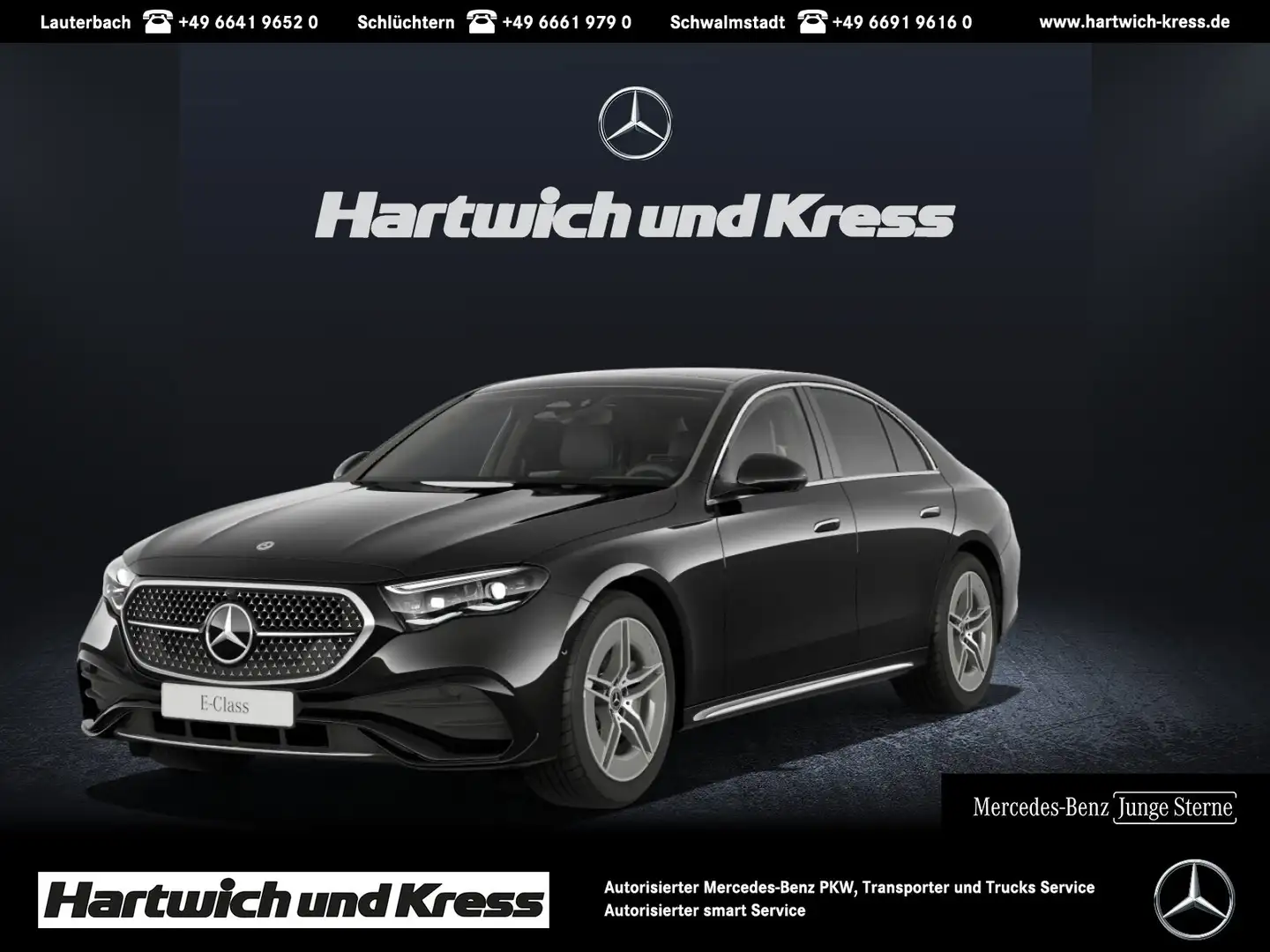 Mercedes-Benz E 450 E 450 4Matic AMG Line Advanced Plus+Pano+Digital-L Noir - 1