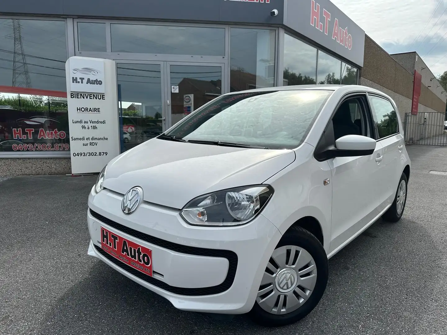 Volkswagen up! 1.0i/Boite automatique/Etat neuf/Airco/5 portes! Bílá - 1