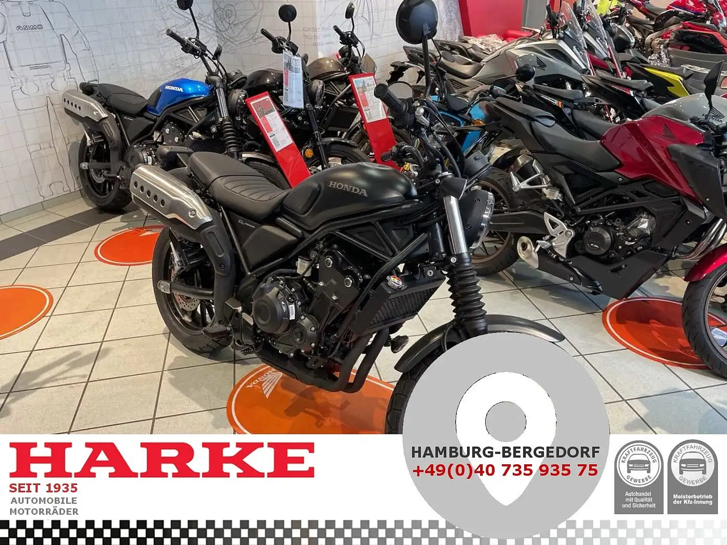 Honda CL 500 ABS Negru - 1